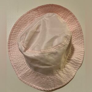 Pink bucket hat